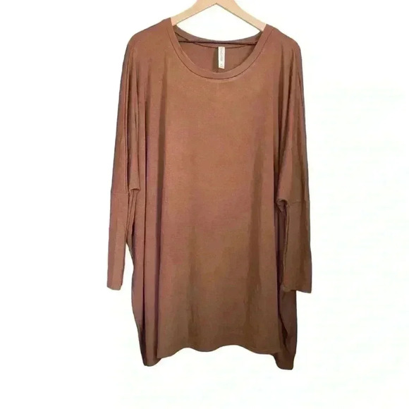Zenana Super Soft Drop Shoulder Tee - Picture 1 of 4
